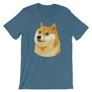 Dogecoin DOGE Crypto Shirt Short-Sleeve Unisex T-Shirt