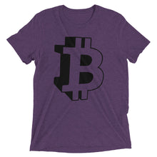 Bitcoin BTC Logo Symbol 3DShort sleeve t-shirt
