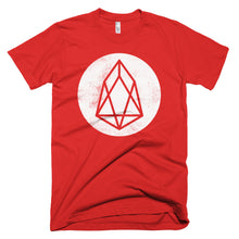 EOS Vintage Texture Logo Tshirt | EOS.io Cryptocurrency Short-Sleeve T-Shirt