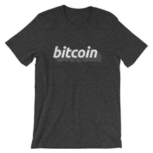 Bitcoin Logo 3D Tshirt | Short-Sleeve Unisex T-Shirt
