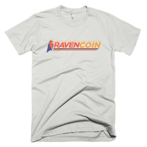 Ravencoin RVN Symbol Logo Bird Crypto American Apparel Shirt Short-Sleeve T-Shirt