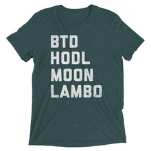 Buy The Dip, HODL, Moon, LAMBO Crypto Shirt Bitcoin Short sleeve t-shirt