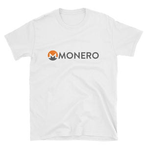 Monero XMR Logo Symbol (Distressed) Short-Sleeve Unisex T-Shirt