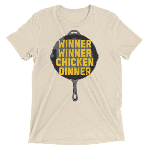 Winner Winner Chicken Dinner Shirt PlayerUnknown's Battlegrounds PUBG Pan Short sleeve t-shirt