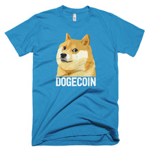 Dogecoin DOGE Distressed Crypto Shirt Short-Sleeve T-Shirt American Apparel