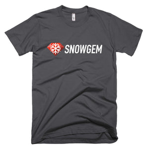 Snowgem XSG Logo Symbol Cryptocurrency Shirt Short-Sleeve T-Shirt