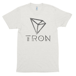 TRON (TRX) Vintage Look Logo / Symbol American Apparel Short sleeve soft t-shirt