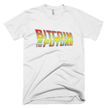 Bitcoin Tshirt Back to the Future | White