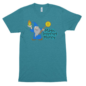 Magic Internet Money Bitcoin Wizard BTC Logo Symbol ShirtShort sleeve soft t-shirt