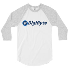 DigiByte Logo Raglan Shirt Long Sleeve
