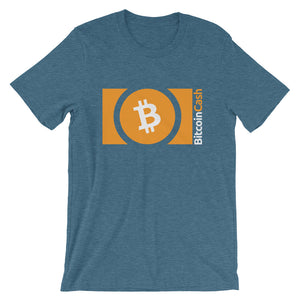 Bitcoin Cash (BCH) Logo Cryptocurrency Shirt | Short-Sleeve Unisex T-Shirt