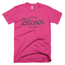 Original Bitcoin Since 2009 BTC Script Logo Shirt Short-Sleeve T-Shirt