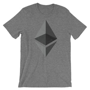 Ethereum Logo (Distressed) Short-Sleeve Unisex T-Shirt