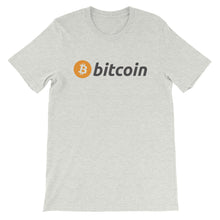 Bitcoin Round Logo Short-Sleeve Unisex T-Shirt