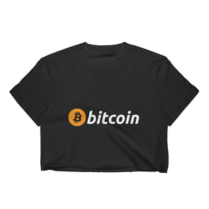 Bitcoin Logo Women's Crop Top