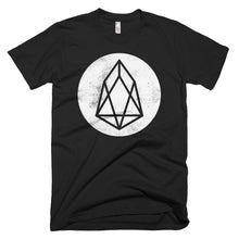 EOS Vintage Texture Logo Tshirt | EOS.io Cryptocurrency Short-Sleeve T-Shirt
