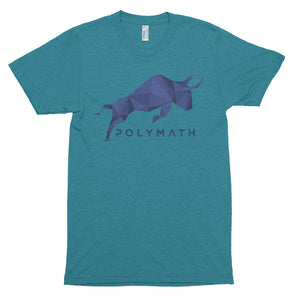 Polymath POLY Coin (Distressed) Logo Symbol Shirt Short sleeve soft t-shirt