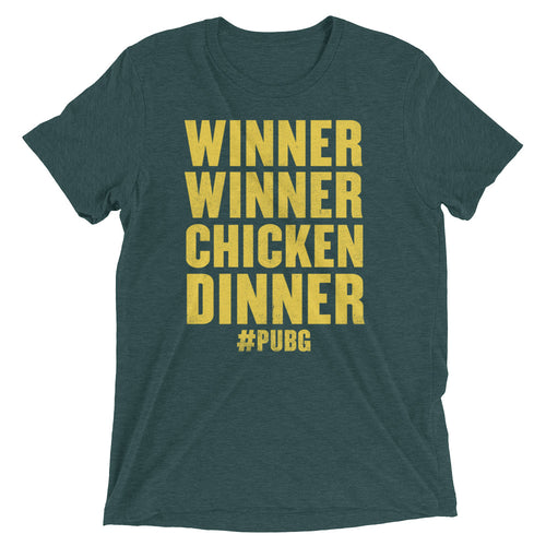 Winner Winner Chicken Dinner Shirt PlayerUnknown's Battlegrounds PUBG Short sleeve t-shirt
