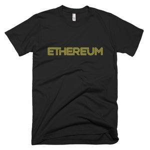 Ethereum ETH Connecting Lines Unique Crypto Short-Sleeve T-Shirt