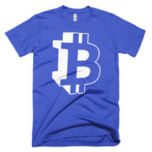 Bitcoin BTC Logo Symbol 3D Short-Sleeve T-Shirt