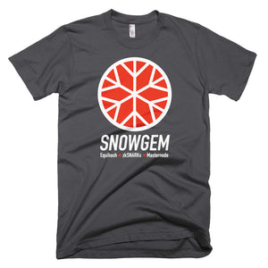 Snowgem XSG Logo Symbol Cryptocurrency Shirt Short-Sleeve T-Shirt