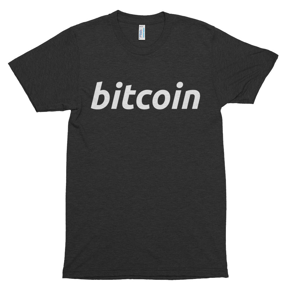 Bitcoin BTC Simple Logo American Apparel Shirt Short sleeve soft t-shirt