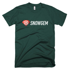 Snowgem XSG Logo Symbol Cryptocurrency Shirt Short-Sleeve T-Shirt