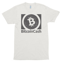 Bitcoin Cash (BCH) Vintage Look Textured Shirt | Cryptocurrency American Apparel Short sleeve soft t-shirt