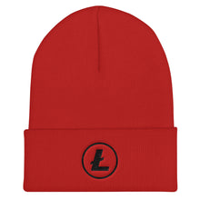 Litecoin LTC Circle Logo Symbol Cuffed Beanie Hat