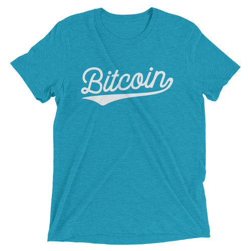 Bitcoin BTC Script Logo Shirt Short sleeve t-shirt