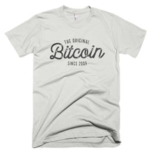 Original Bitcoin Since 2009 BTC Script Logo Shirt Short-Sleeve T-Shirt