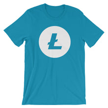 Litecoin Logo Short-Sleeve Unisex T-Shirt