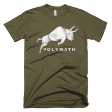 Polymath POLY Coin (Distressed) Logo Symbol Shirt Short-Sleeve T-Shirt