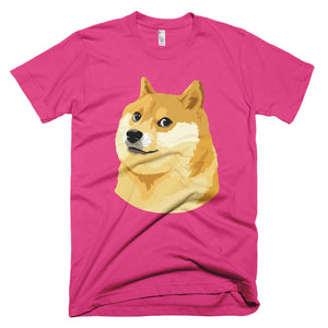 Dogecoin DOGE Crypto Shirt American Apparel Short-Sleeve T-Shirt