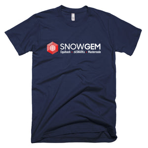 Snowgem Logo Symbol Cryptocurrency ShirtShort-Sleeve T-Shirt