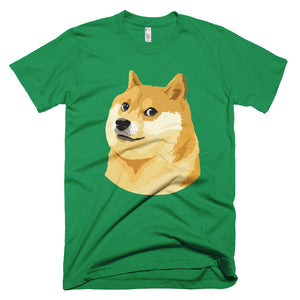 Dogecoin DOGE Crypto Shirt American Apparel Short-Sleeve T-Shirt