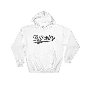 Bitcoin BTC Script Logo Shirt Hooded Sweatshirt