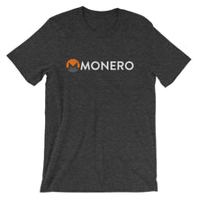 Monero Logo Symbol (Distressed) Short-Sleeve Unisex T-Shirt