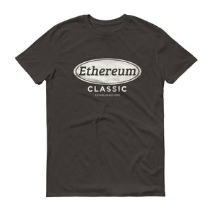 Ethereum Classic Established 2015 Tee | Cryptocurrency ETC Short-Sleeve T-Shirt