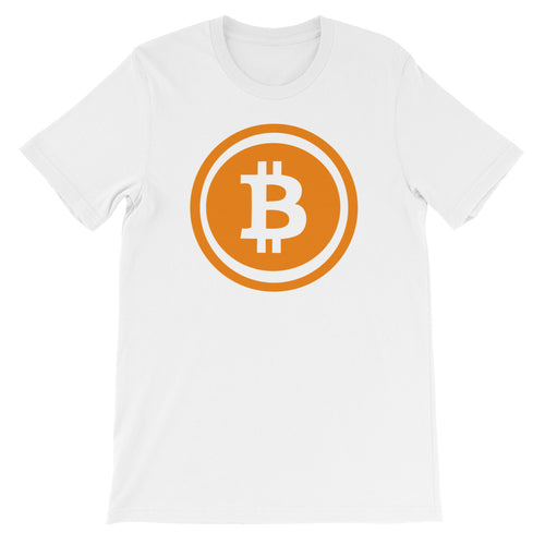 Bitcoin Classic Logo Tshirt | White t shirt