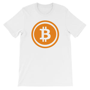 Bitcoin Classic Logo Tshirt | White t shirt