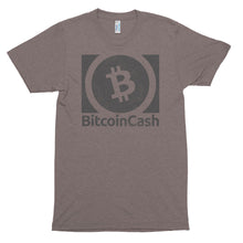 Bitcoin Cash (BCH) Vintage Look Textured Shirt | Cryptocurrency American Apparel Short sleeve soft t-shirt