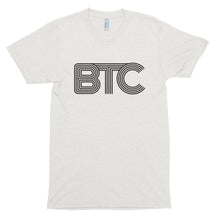 Bitcoin Creative BTC Logo Tshirt - White tshirt