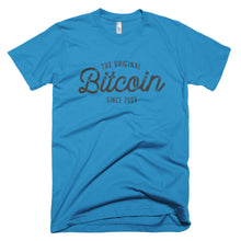 Original Bitcoin Since 2009 BTC Script Logo Shirt Short-Sleeve T-Shirt