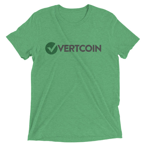 Vertcoin VTC Logo Symbol (Distressed) Short sleeve t-shirt