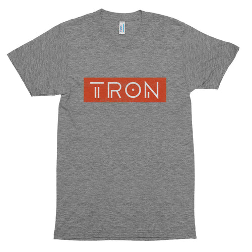 TRON (TRX) New Logo Tshirt | Cryptocurrency Symbol Shirt | Super Soft American Apparel Short-Sleeve Unisex T-Shirt