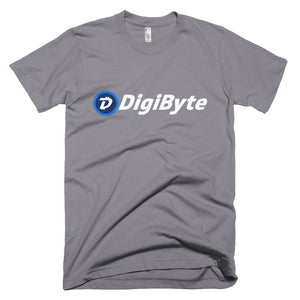 Digibyte DGB Logo Symbol Cryptocurrency Shirt Short-Sleeve T-Shirt American Apparel