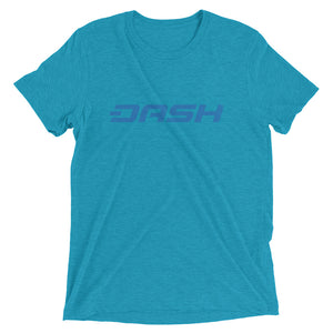 Dash Blue Logo Vintage Look Tshirt | Short sleeve t-shirt