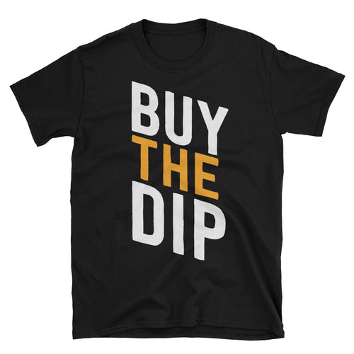 Bitcoin Buy The Dip Tshirt Black