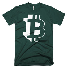Bitcoin BTC Logo Symbol 3D Short-Sleeve T-Shirt